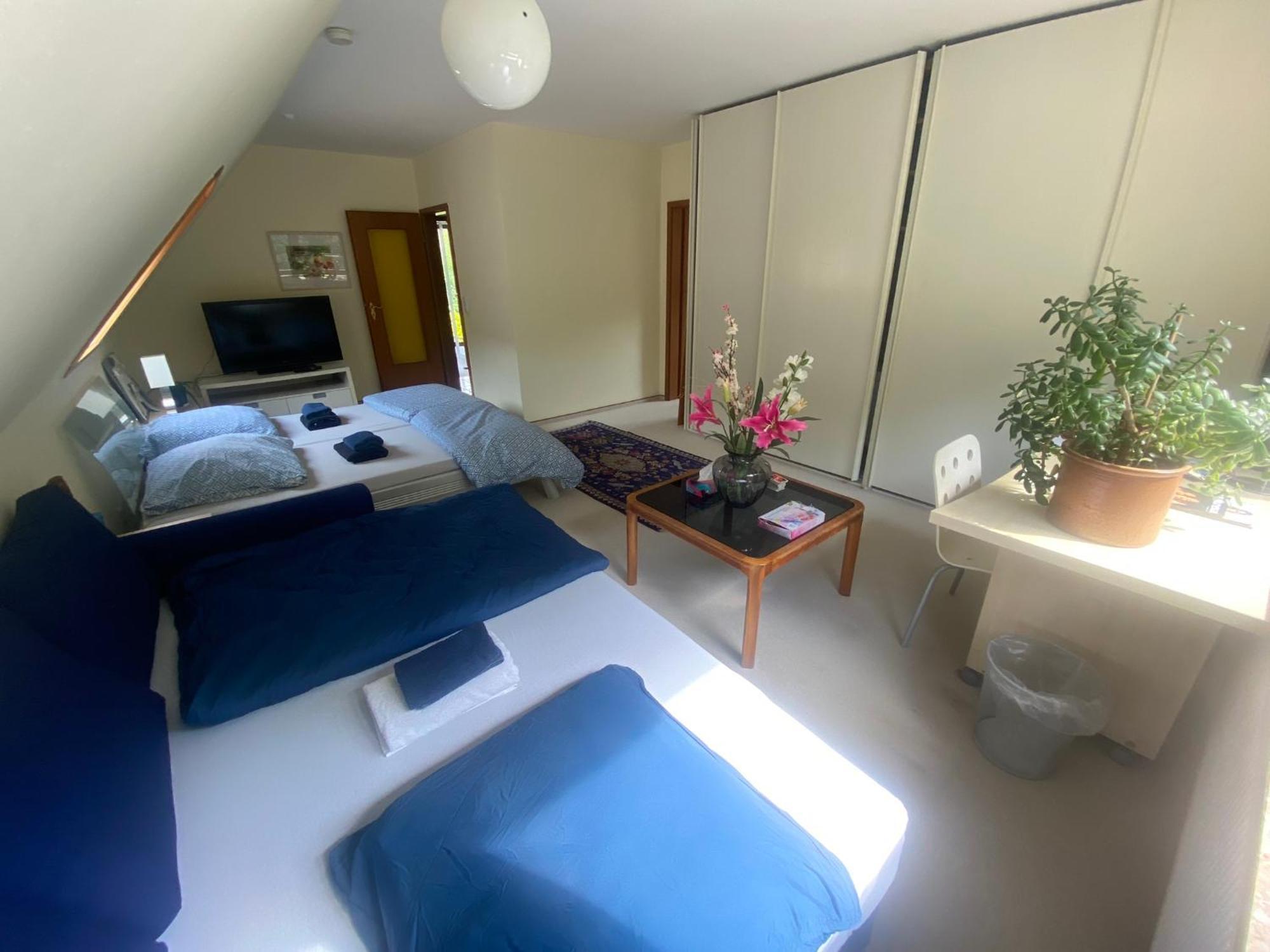 Gartenblick-Oase: Obergeschosswohnung In Amburgo Esterno foto