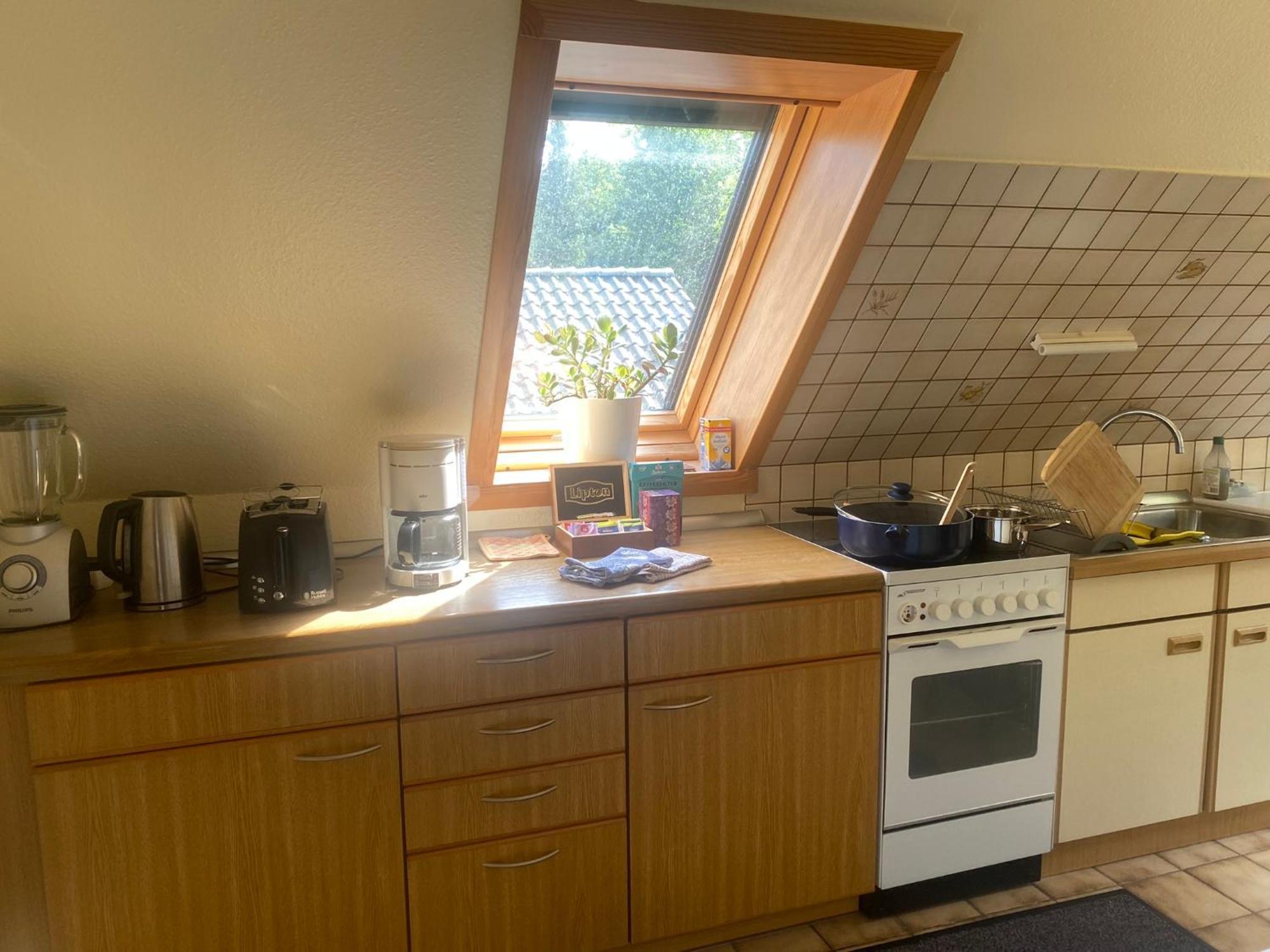 Gartenblick-Oase: Obergeschosswohnung In Amburgo Esterno foto