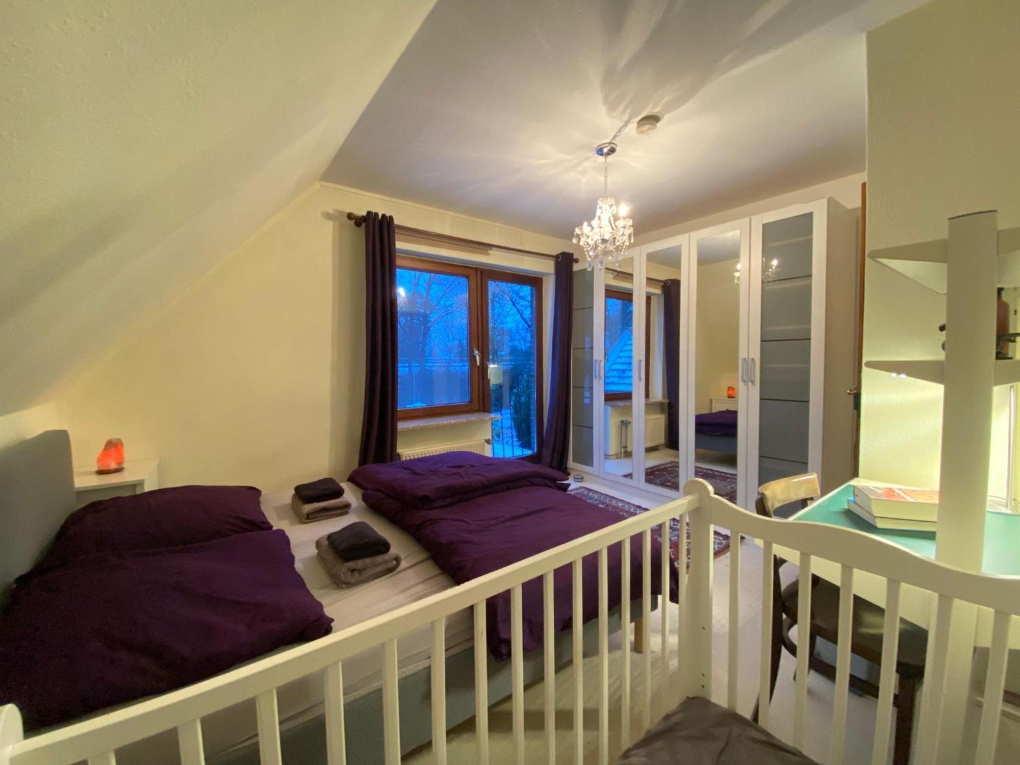 Gartenblick-Oase: Obergeschosswohnung In Amburgo Esterno foto